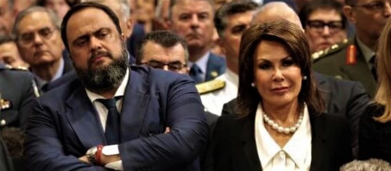 «Τα βρήκαν» Ε.Μαρινάκης και Γ.Αγγελοπούλου μετά από 5 χρόνια «άγριας» κόντρας